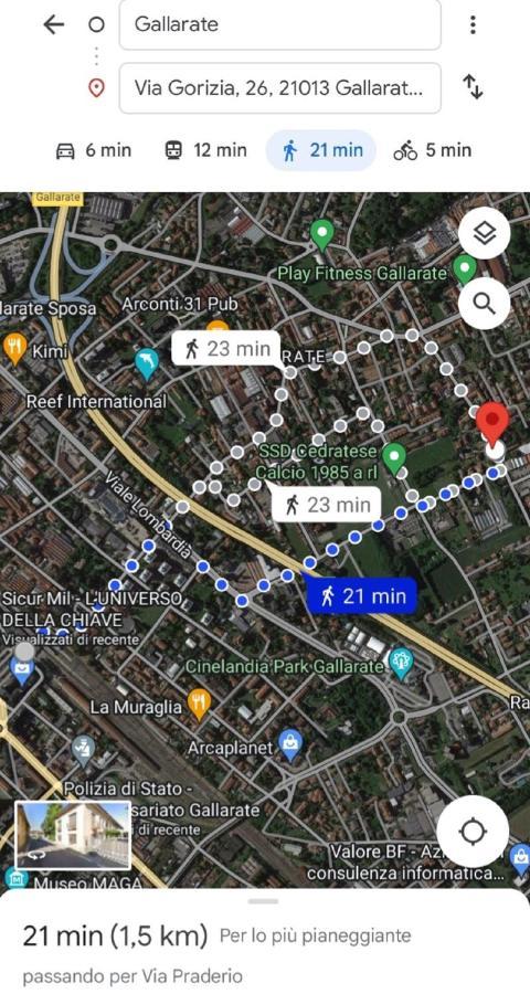 Il Cortile Dei 3 Camera Matrimoniale Gallarate Kültér fotó